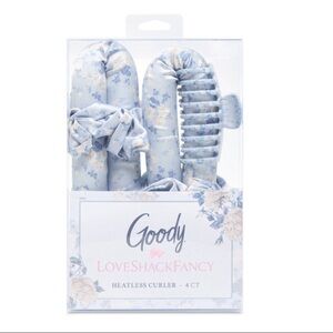 LoveShackFancy Blue Heatless Curler Set